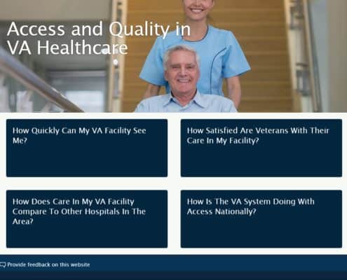 Veterans Administration Launches Website