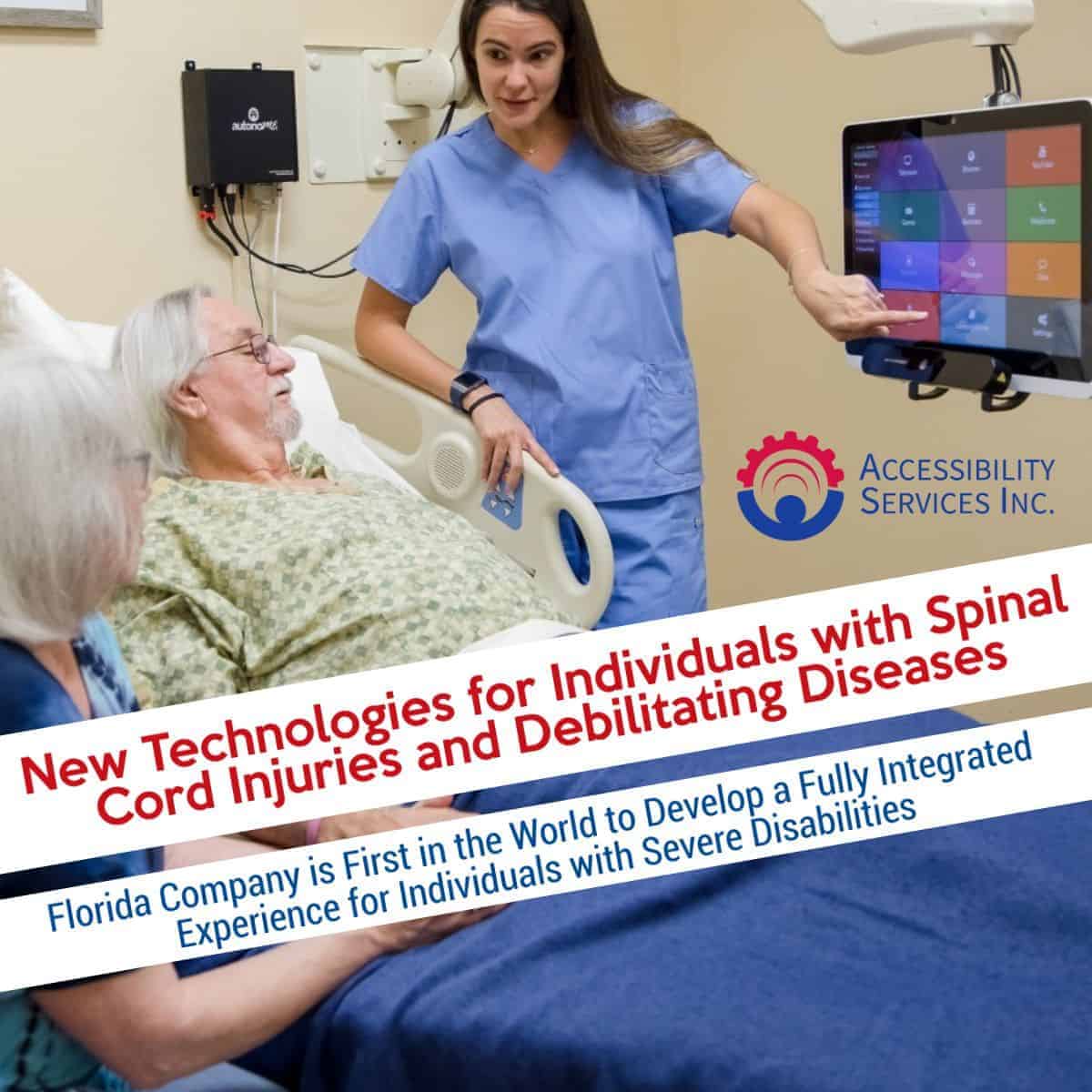New Technologies for Individuals with Spinal Cord Injuries and Debilitating Diseases