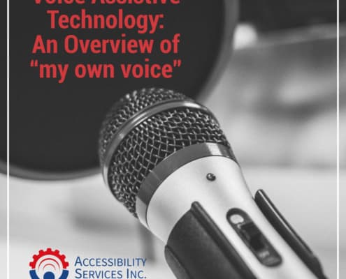 Voice Assistive Technology: An Overview of “my own voice” Software