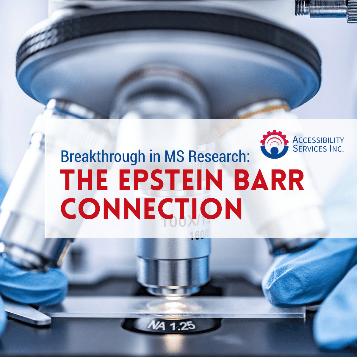 Breakthrough in MS Research: The Epstein Barr Connection