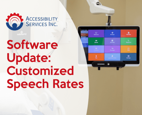 Software Update Customized Speech Rates