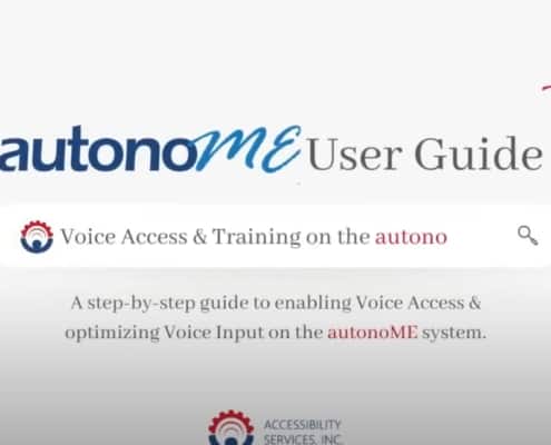 Enabling Voice Access & Training