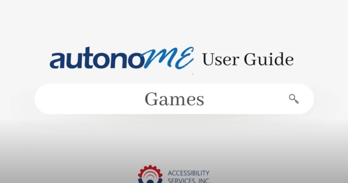autonoME User Guide: Games